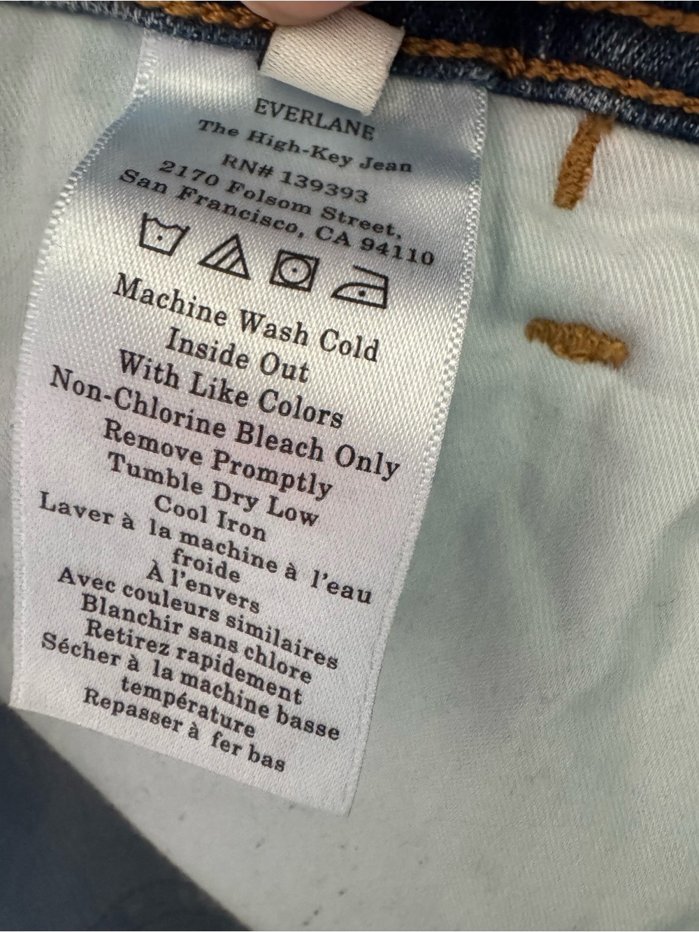 Everlane THE HIGH-KEY JEAN size 29 regular - Picture 8 of 8